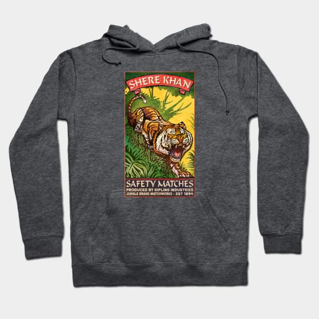 Shere Khan Matches Hoodie by ChetArt